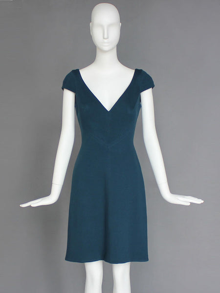 German Valdivia Cap Sleeve Jersey Dress