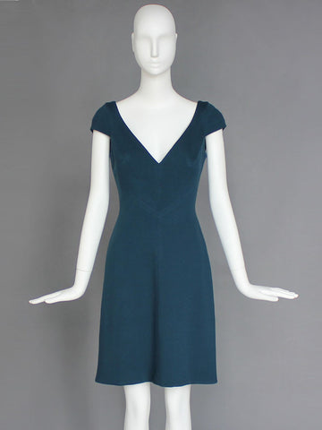 German Valdivia Cap Sleeve Jersey Dress